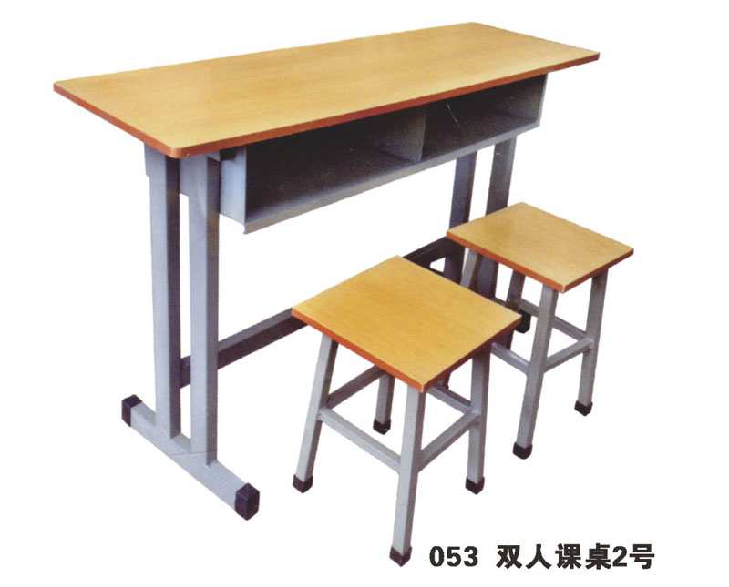 型號(hào)：053 雙人課桌2號(hào)