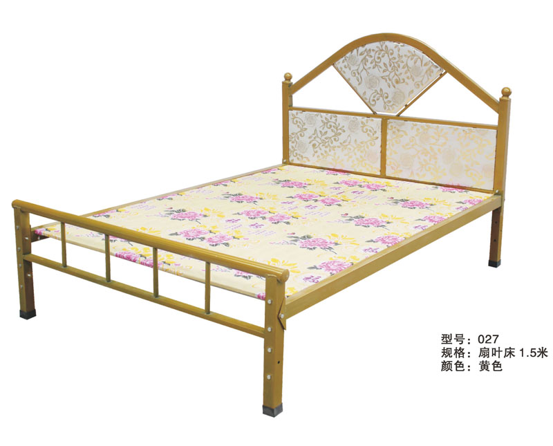 型號：027 規(guī)格：扇葉床 1.5米 黃色