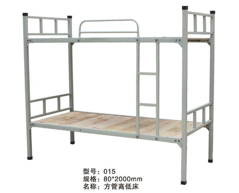 型號(hào)：015 方管高低床 規(guī)格：800x2000mm