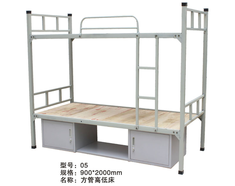 型號(hào)：05 方管高低床 規(guī)格：900x2000mm